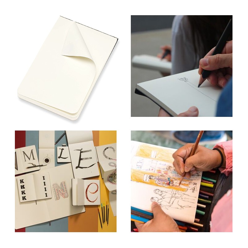 Blok rysunkowy Sketch Pad Moleskine, 29,7 x 42 cm SklepPlastyczny.pl