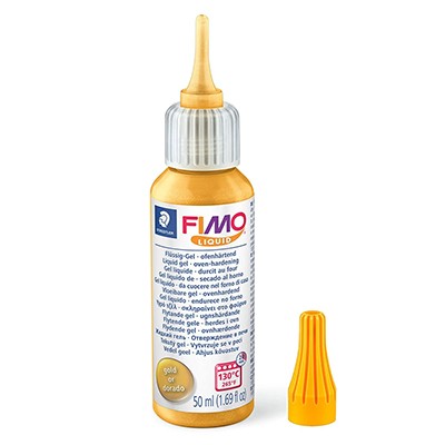 Gold – Fimo Liquid żel dekoratorski, 50 ml