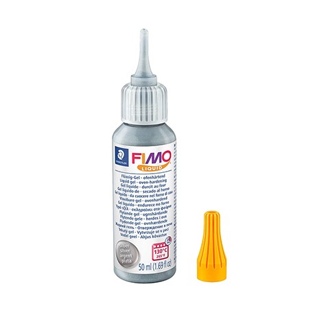 silver Fimo Liquid żel dekoratorski 50 ml
