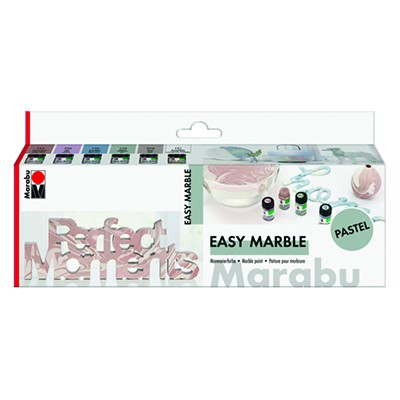Easy Marble Pastel marmurkowe farby