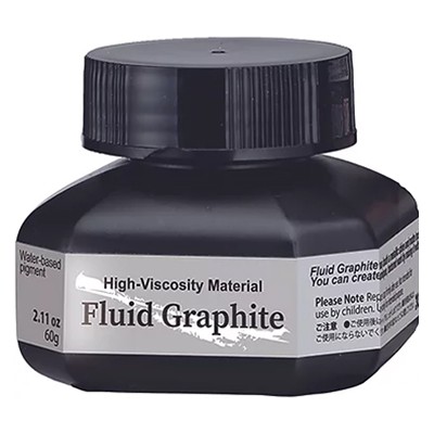 Fluid Graphite, grafit w płynie Kuretake, 60 ml