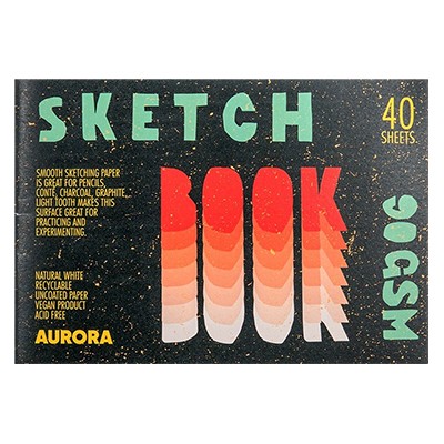 Blok rysunkowy Sketch Aurora 16.6 x 24.4 cm, 40 ark.