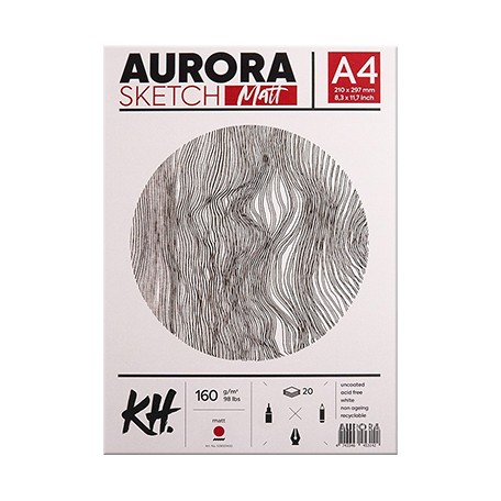 Blok Sketch Matt Aurora A4 160 g