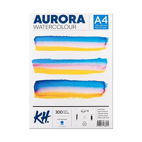 Blok do akwareli Aurora CP A4 300 g