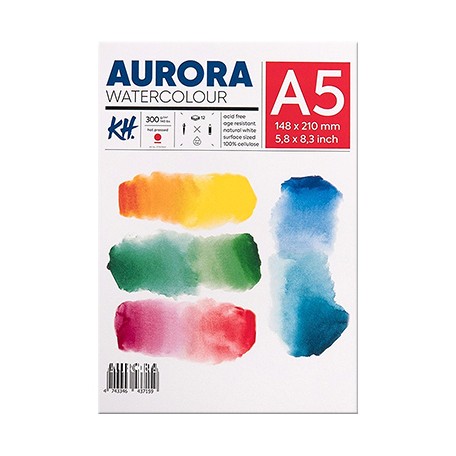 Blok do akwareli Aurora HP A5 300 g