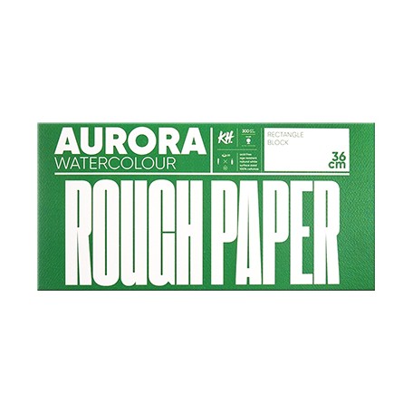 Blok akwarelowy Rough RAW Aurora 18 x 36 cm