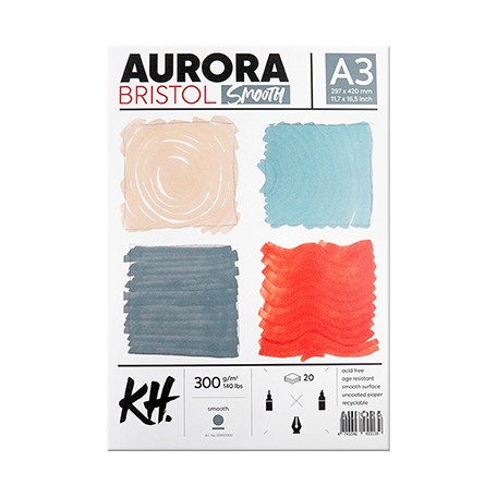 Blok Bristol Smooth Aurora A3