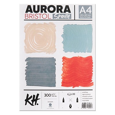 Blok Bristol Smooth Aurora A4 20 arkuszy