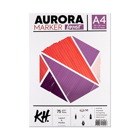 Blok do markerów Aurora A4