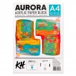 Blok do farb akrylowych Aurora A4