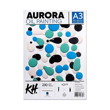Blok do farb olejnych Aurora A3