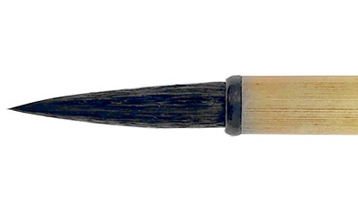 Large – Czarny pędzel do kaligrafii, włosie kozy