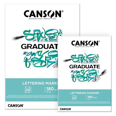 Blok Graduate Lettering Marker A4, Canson