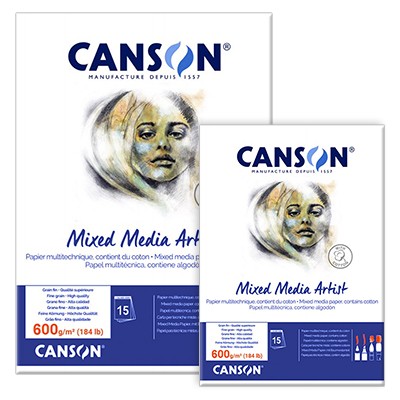 Blok Mixed Media Artist A3, Canson 600 g/m2