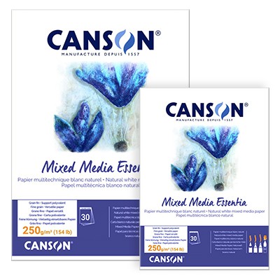 Blok Essentia Mixed Media A4, 30 ark. Canson