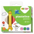 Plastelina Happy Color, 6 kolorow