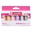 Farby akrylowe Art Creation Pastel, 6 x 12 ml