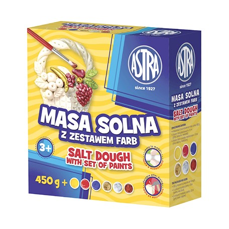 Masa solna Astra + farby 6 x 10 ml