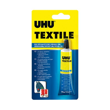 Klej do tkanin UHU Textile, 19 ml