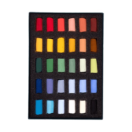 Pastele suche Unison Colour, połówki, 30 kolorów