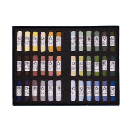 Pastele suche Unison Colour Landscape, 36 kolorów