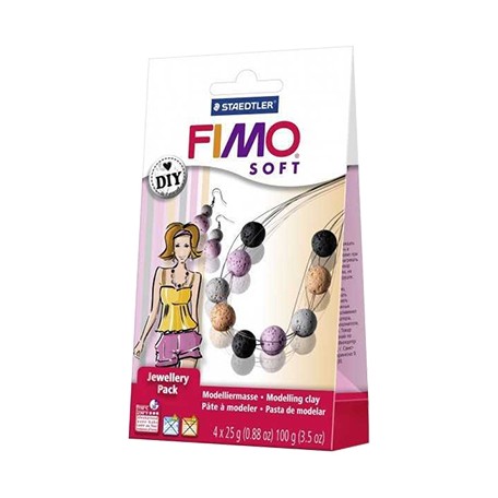 Zestaw biżuteryjny "Korale", Fimo Soft, Staedtler, 8 el.