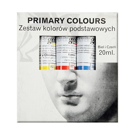 Farby Gouache Renesans, 5 x 20 ml