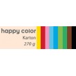 Karton B1 MIX kolorów, Happy Color, 270 g, 20 ark.