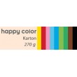 Karton B2 MIX kolorów, Happy Color, 270 g, 20 ark.