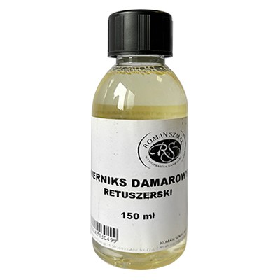 Werniks damarowy retuszerski, 150 ml