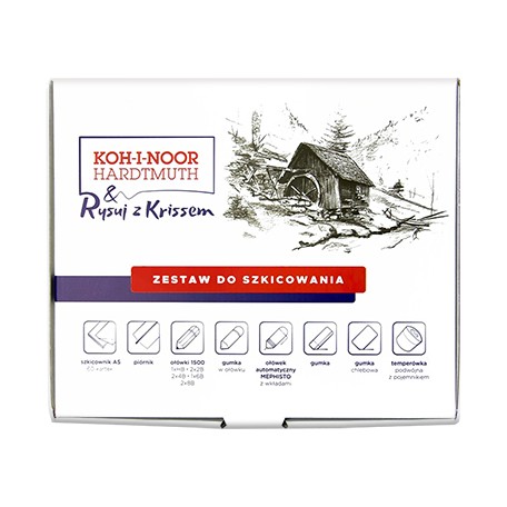 Rysuj z Krissem & Koh-i-Noor, 16 elementów