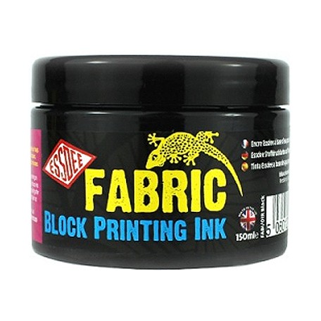 Fabric Printing Ink Black, tusz do linorytu na tkaninach Essdee 100 ml