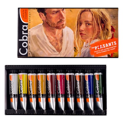 Farby olejne Cobra Artist Portrait, 10 x 40 ml