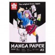Blok Manga Paper A4, Sakura, 20 ark., 250 g/m2