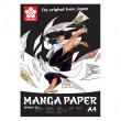 Blok Manga Paper A4, Sakura, 20 ark., 250 g/m2