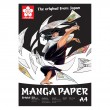 Blok Manga Paper A4, Sakura, 20 ark., 250 g/m2