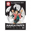 Blok Manga Paper A5, Sakura, 20 ark., 250 g/m2