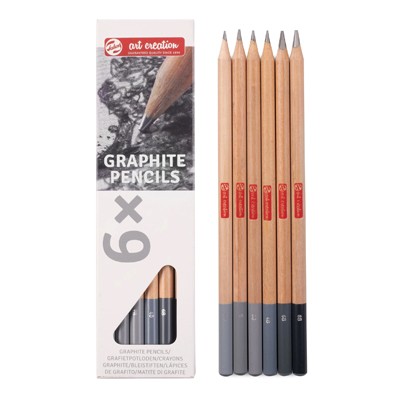 Ołówki rysunkowe Art Creation, 6 szt.