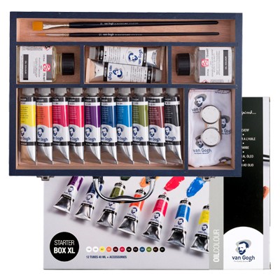 Farby olejne Van Gogh Starter Box XL, 12 x 40 ml