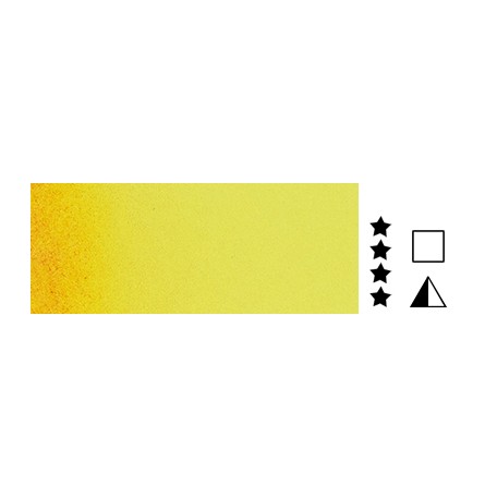 209 Transparent Yellow, akwarela półkostka Horadam Schmincke