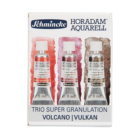 Trio Volcano – akwarele w tubce Horadam 3 x 5 ml