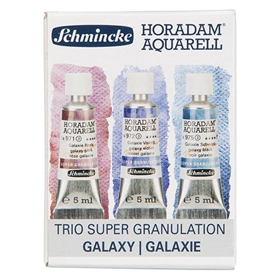 Trio Galaxy – akwarele w tubce Horadam 3 x 5 ml