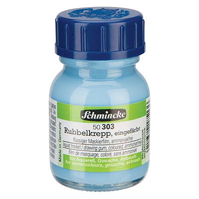 Płyn maskujący niebieski Schmincke, 20 ml