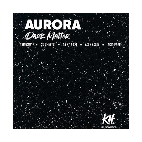 Blok Dark Matter Aurora, 16 x 16 cm, 30 ark.
