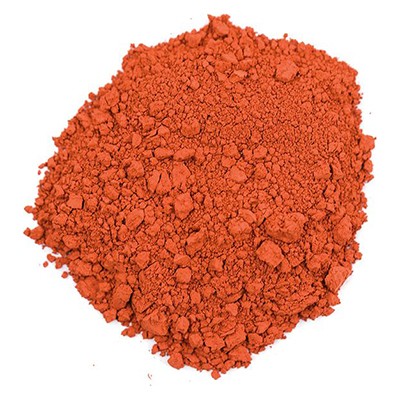 Ochra czerwona ciemna, sypki pigment Kremer 75 g