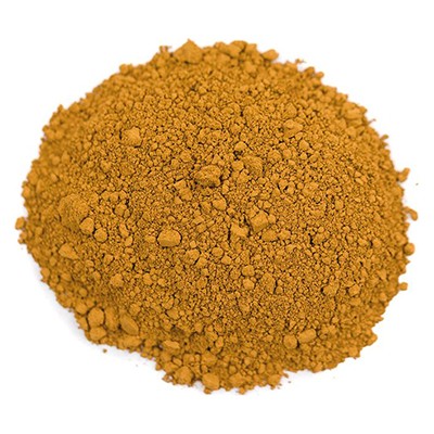 Siena naturalna francuska, sypki pigment Kremer 75 g