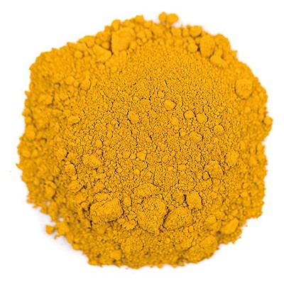 Żółcień żelazowa jasna, sypki pigment Kremer 50 g