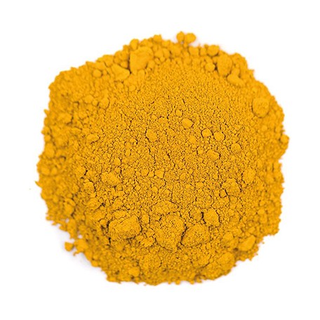 Żółcień żelazowa jasna, sypki pigment Kremer 50 g