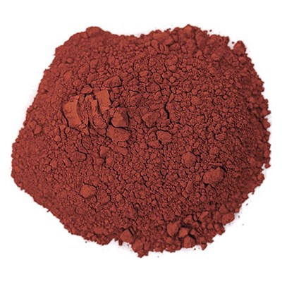 Czerwień żelazowa pośrednia, sypki pigment Kremer 75 g