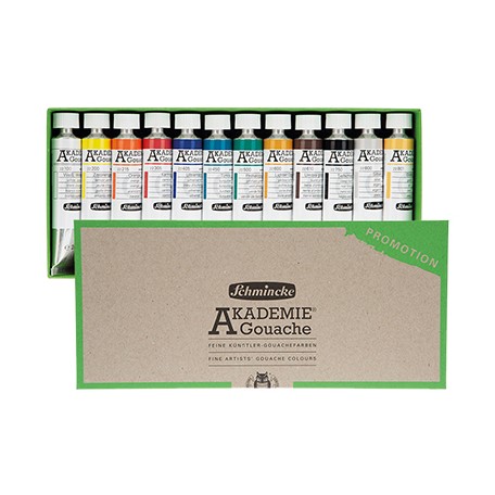 Zestaw farb Gouache Akademie Schmincke, 12 x 20 ml